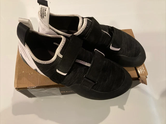 Black Diamond Momentum Men's Climbing Shoe - Size 10.5 - White / Black