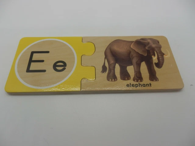 MELISSA DOUG Alphabet Wooden Puzzle Letter Matching Skills 