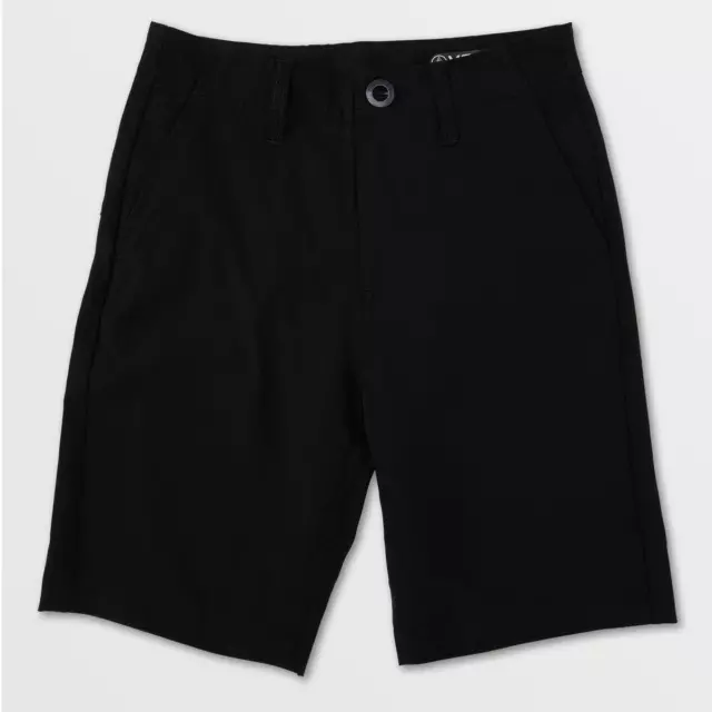 Volcom Black Kerosene Hybrid Shorts NWT Big Boys Size 27