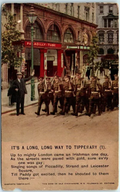 Postcard - "It's A Long, Long Way To Tipperary"