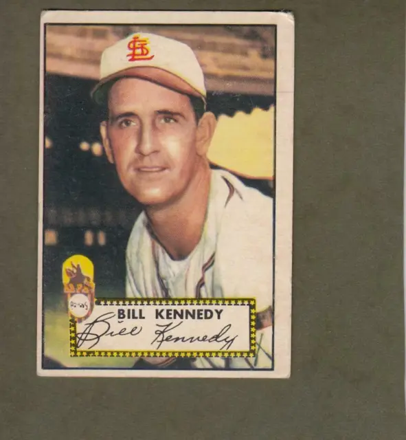 1952 Topps #102 Bill Kennedy St.Louis Browns G/VG Good/Very Good Lot # 10842