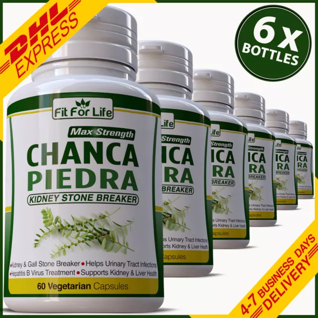 PURE Chanca Piedra KIDNEY STONE BREAKER Natural Cleanse GALLSTONES Pill Capsule