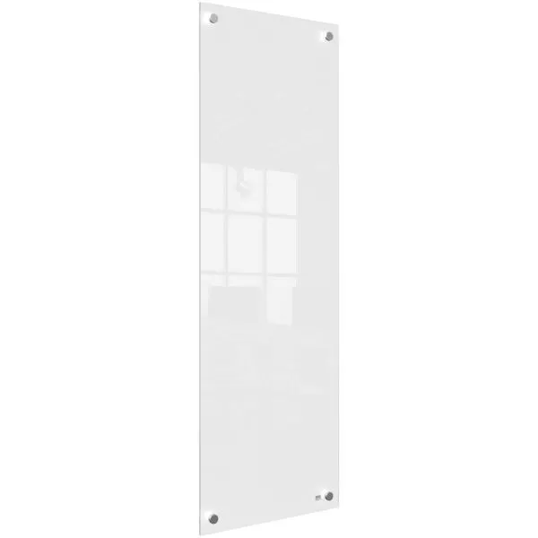 Nobo Glass Whiteboard Panel Home Office Organisation Wall Hanging 300x900 White