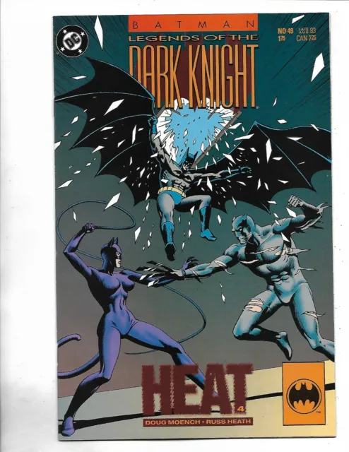 Batman: Legends of the Dark Knight  #49, 1993, 9.4, NM, HEAT series, Modern