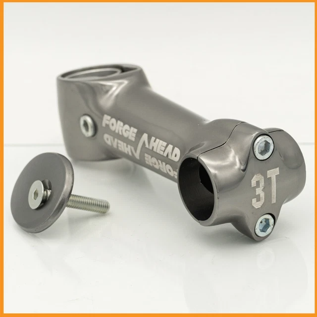 Potence De Vélo De Route 3T Forge Ahead 120mm - Sans Filet, 1 1/8", Diam. 26.0mm, Neuve Sans Boîte