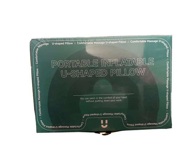Portable Inflatable U-Shaped Pillow Comfortable Massage U-Shaped Pillow New