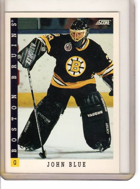 6 NHL goaltenders hockey cards, Boston Bruins 3