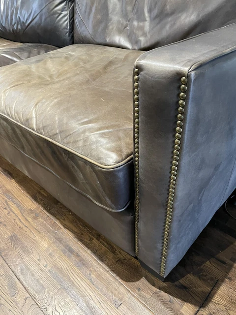 3 Seater Leather Sofà - TIMOTHY OULTON VISCOUNT WILLIAMS