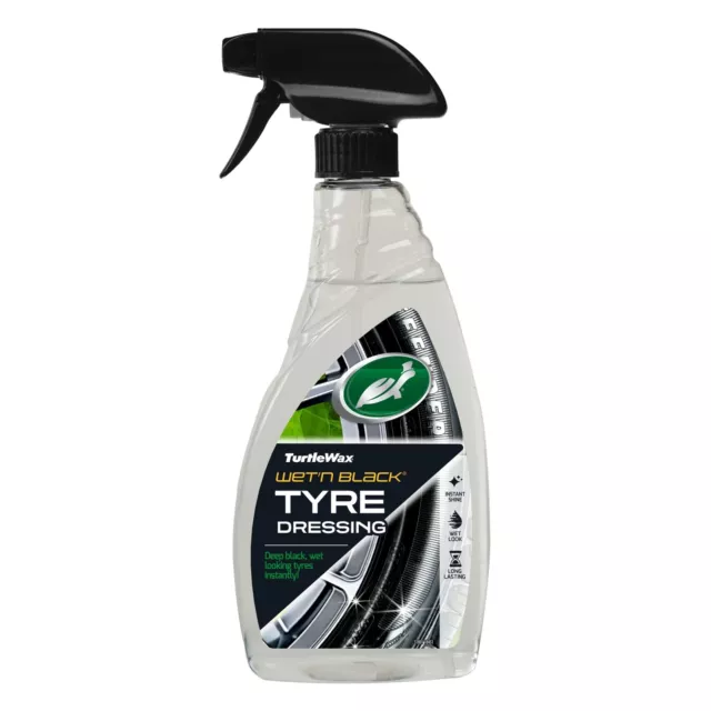 Turtle Wax Wet N Black Tyre Shine - 500ml