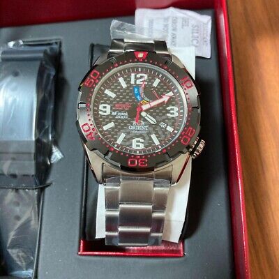 ORIENT × STI M-FORCE LIMITED EDITION wristwatch Rare product Limited edition New