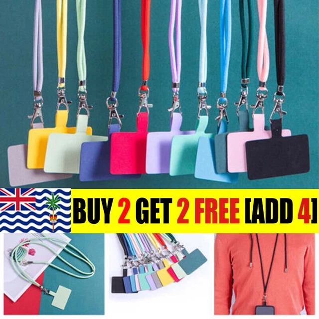 Universal Anti-lost Mobile Phone Lanyard Neck Strap Cross Body Smartphone Rope~