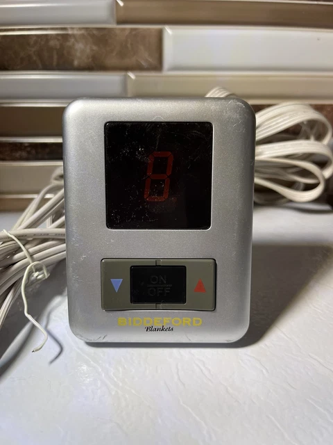 BIDDEFORD SEALY TC15B3 Electric Blanket Control Controller 4-Prong Silver  £21.14 - PicClick UK