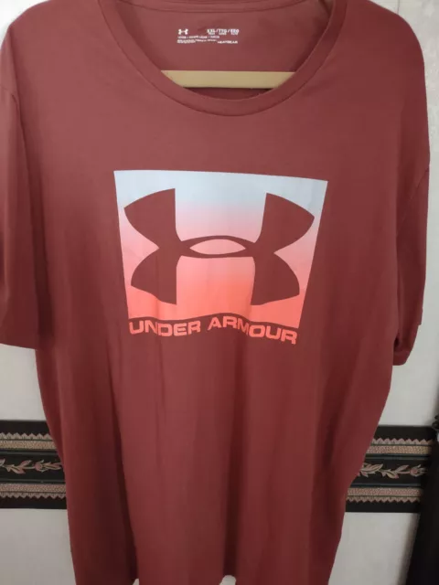 On Sale!!! UA Under Armour Gym Workout Training Tee Shirt Sport