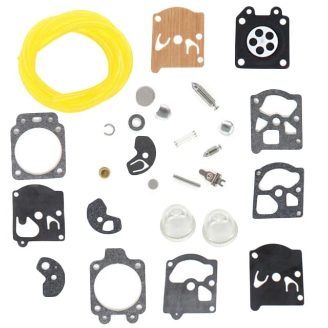 Kit De Réparation Carburateur Pour Stihl 009 010 011 012 Et Zama C1S - Compatible Tronçonneuses, Tondeuses - Lot De 5 Pièces