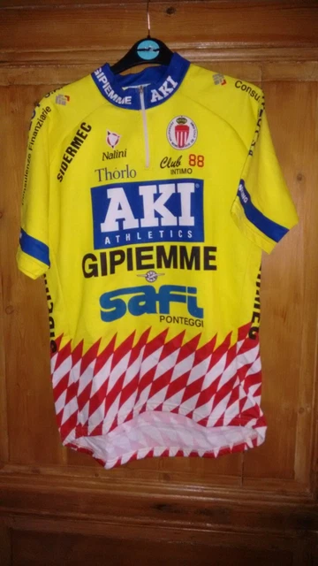 VESTE HIVER MERCATONE Uno saison 1997 ( Pantani) taille XXL Santini V2 b état EUR 24,99 - FR