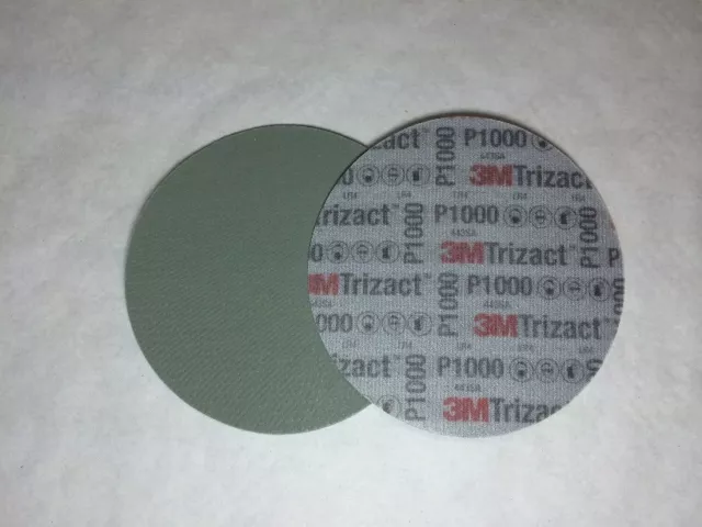 15 X Disques Hookit Auto-agrippant 3M 50415 TRIZACT DIAM 75 P3000 - Foto 7