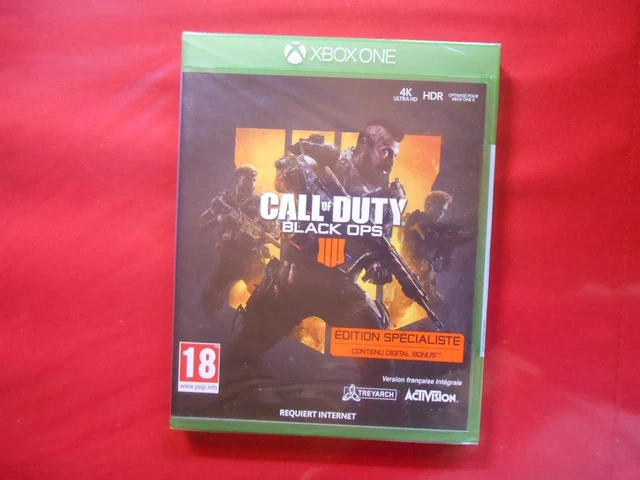 Jeu PS4 Call Of Duty: Black Ops 4 COMPLET NEUF Sous Blister - Version FR PAL