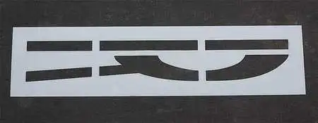 RAE STL-116-5020 Pavement Stencil,72 in,R x R,1/16
