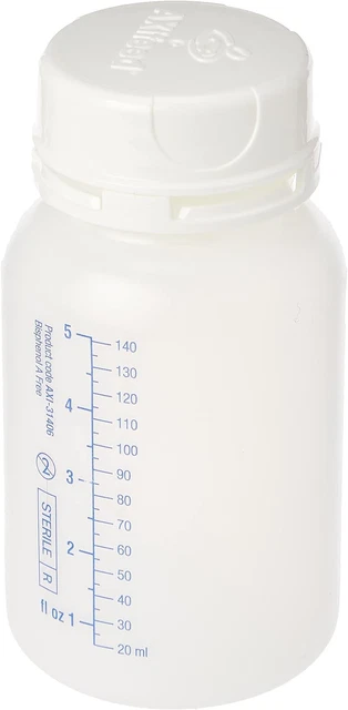 Botellas de almacenamiento de leche AXifeed EBM EBreast, paquete de 140 ml de 10 AXI31406