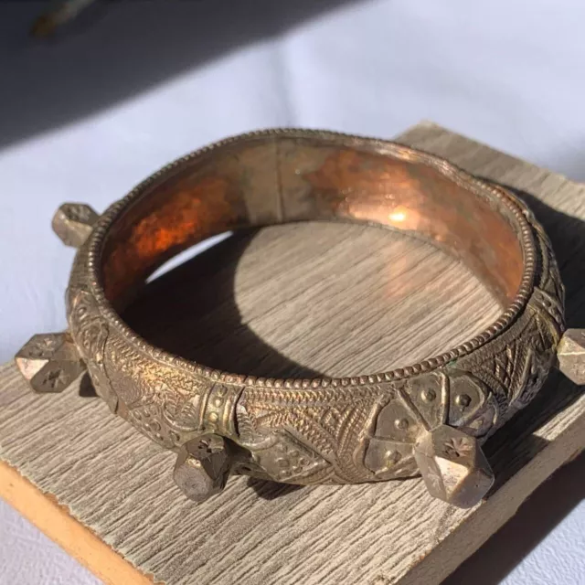 A Genuine Ancient Bronze Viking Bracelet Old Artifact Antique Artifact Authentic 2