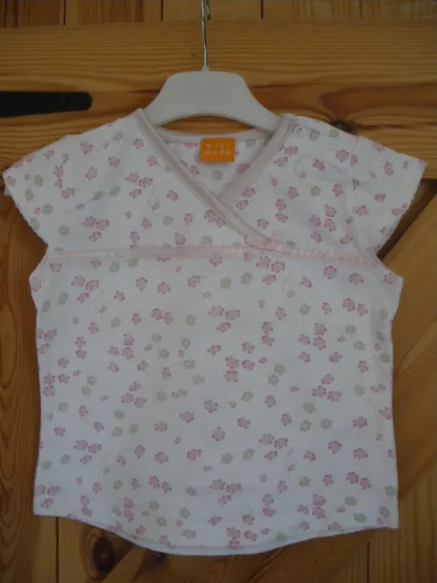 Girls Floral Mini Mode Top /T Shirt age 2-3 Yrs EX COND!