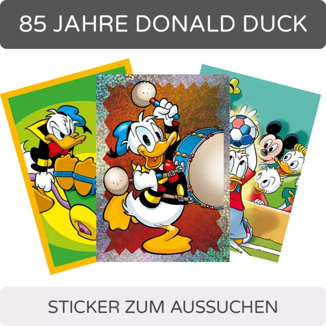 Panini Disney 85 Jahre Donald Duck Hybrid - Sammelsticker 1-250 zum aussuchen