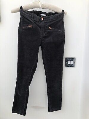Pantaloni jeans skinny al carbone velluto 10/11 anni nuovi con etichette