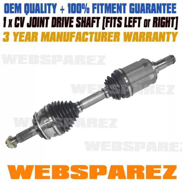 Brand New Front CV Joint Drive Shaft for Nissan Navara D40 4CYL & V6 2005-2015