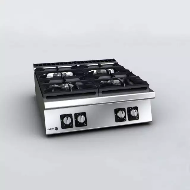 Fagor Kore 900 Series Gas 4 Burner - C-G940H GRS-C-G940H