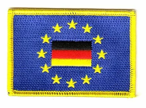 Flaggen Aufnäher Patch Europa Deutschland Fahne Flagge