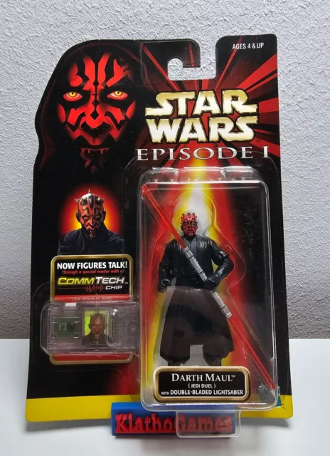 Hasbro STAR WARS Episode 1 - Darth Dark Maul - MOC - Neu/OVP  C8799