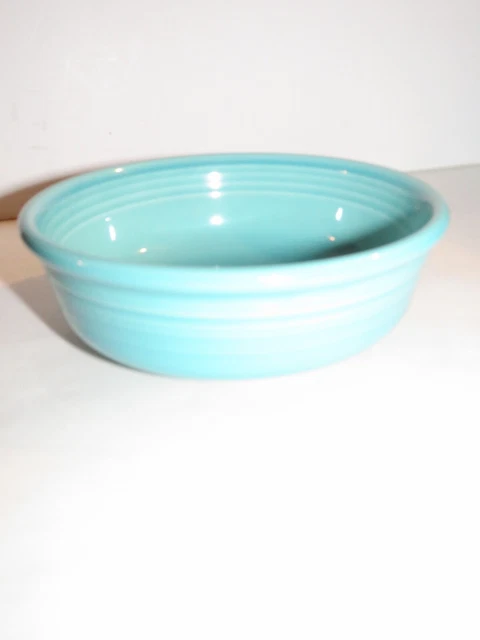 Fiesta Small Footed Bowl - Turquoise