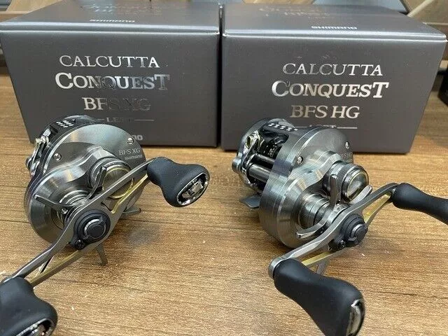 Mulinello da baitcasting Shimano 23 Calcutta Conquest BFS varie dimensioni...