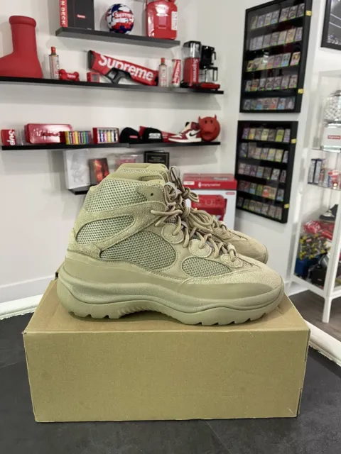 Size 13 - adidas Yeezy Desert Boot Rock EG6462 PRE-OWNED