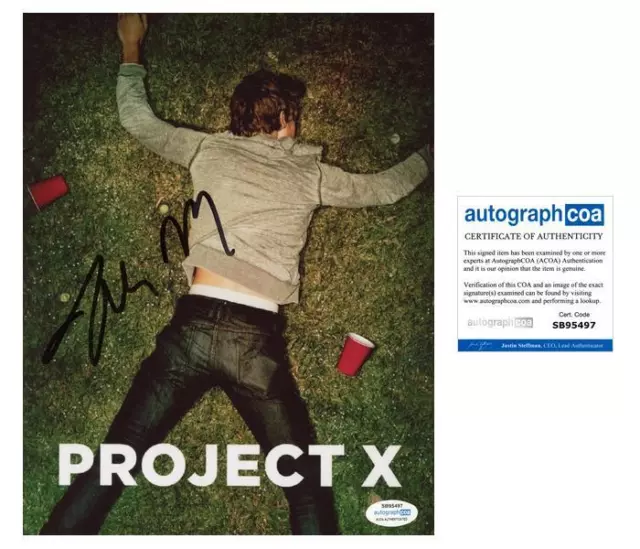 Thomas Mann "Project X" AUTOGRAPH Signed 'Thomas' 8x10 Photo B ACOA