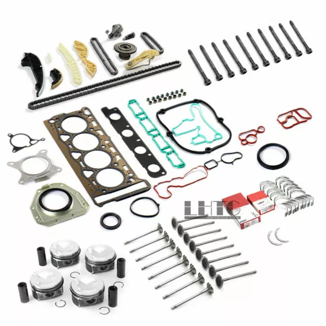 Engine Overhaul Rebuild Valves Kit For VW Tiguan Audi A4 A5 8K 2.0 TFSI Ø23mm