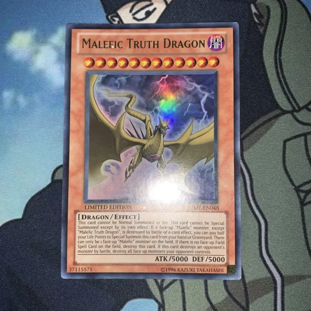 Malefic Truth Dragon Ultra Rare Mint JUMP-EN048 Limited Edition INK DOTS