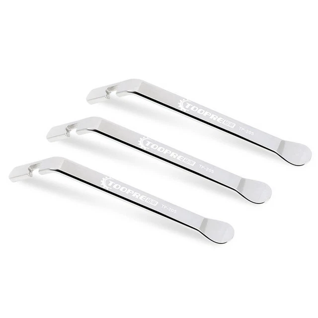 Jeu de 3 leviers pro demonte pneus 600mm pour auto moto velo scooter
