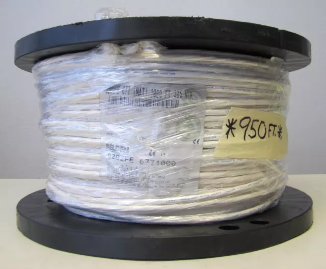 Belden 6202FE Shielded Communications Cable (NAT) 950 FT 16 AWG 4 Wire