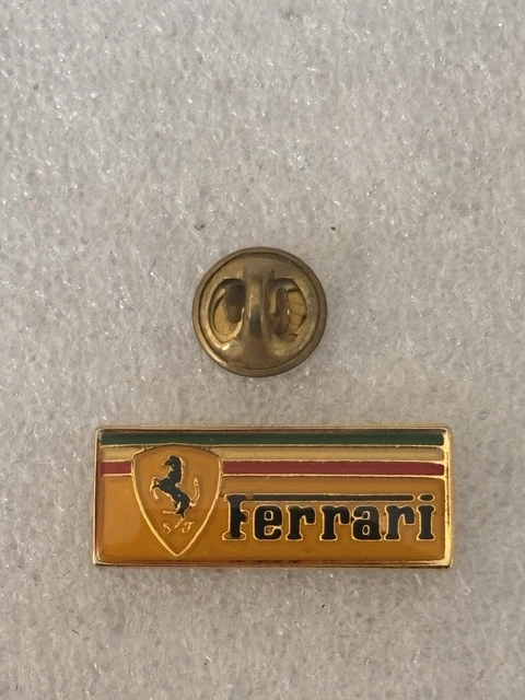 PIN'S FERRARI CHEVAL Automobile Voiture Logo Emblème Vintage Pins