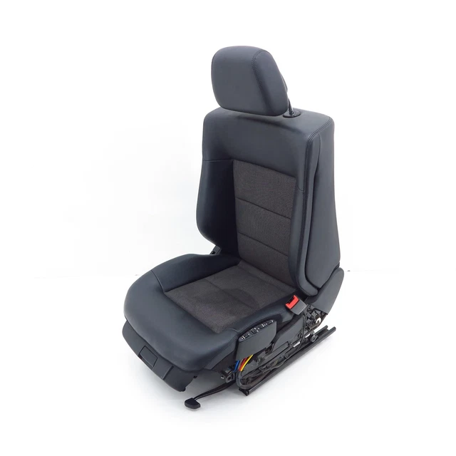 Sitzbezug Mercedes Sitzbezug Vordersitz Für Mercedes W212 (Beifahrerseite) – Schwarz Mit Schwarzen Nähten W212 Sitzbezug Vordersitz