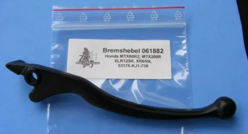 Bremshebel Honda XLR 125 R, XR 650 L, MTX 80 R2, MTX200, XR650L, 730.81.90, neu