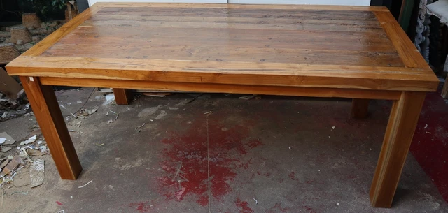 Tavoli Industrial e Vintage in Legno Massello – SU MISURA | Etnico Outlet