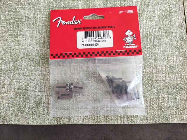 Pontets (saddles) Fender American Std Stratocaster & Telecaster- NEUFS