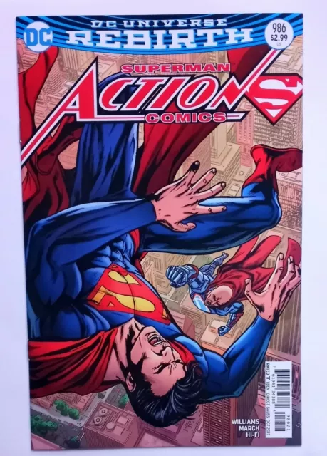 Action Comics Vol 2 #986 Neil Edwards/Jay Leisten Cover B - DC Universe Rebirth
