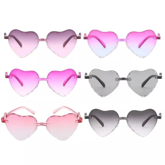 Summer Retro Kid Polarized Sunglasses UV 400 for Protection love Heart