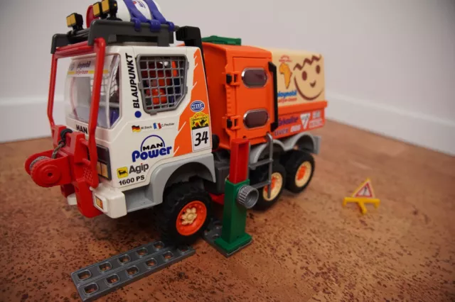 PLAYMOBIL Rallye Truck 4420 inkl. Zubehör