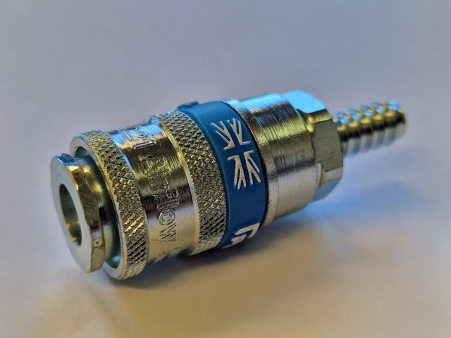 PCL Standard Airflow Quick Release Couplings with Male Hoestail Adaptors