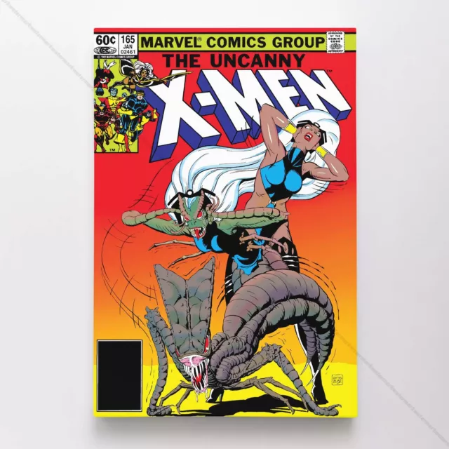 Uncanny X-Men Poster Canvas Vol 1 #165 Xmen Marvel Comic Book Art Print