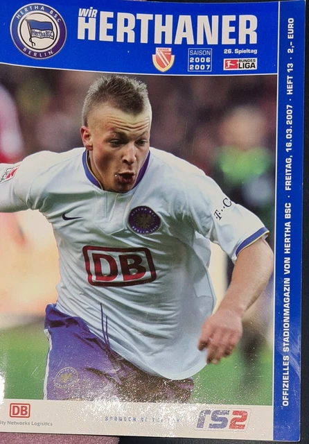 2006/07 1.BUNDESLIGA HERTHA BSC Berlin FC Energie Cottbus EUR 1,00